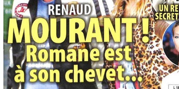 Renaud mourant, Romane est à son chevet (photo)