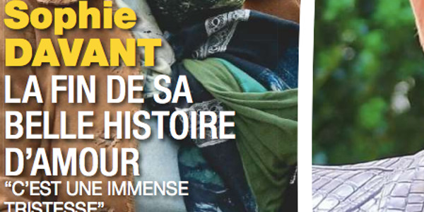 Sophie Davant, fin d'une belle histoire d'amour, une immense tristesse (photo)