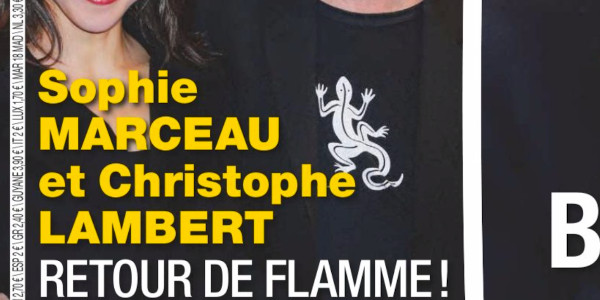 Sophie Marceau, Christophe Lambert, retour de flamme, six ans après leur rupture (photo)