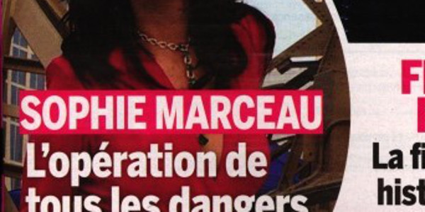 Sophie Marceau, drame, l'opération de tous les dangers (photo)