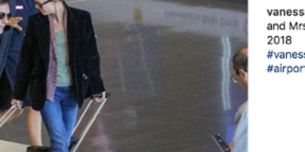 Vanessa Paradis et son mari complices à Paris, après une escapade à L.A (photo)