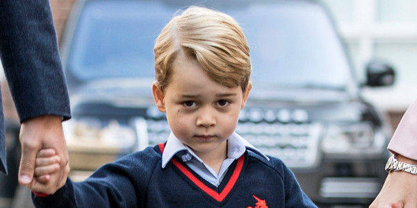 Déçu, le prince George refuse d'aller à l'école