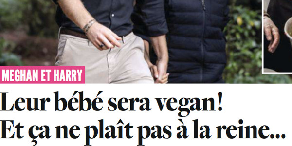 Prince Harry et Meghan Markle, leur bébé sera vegan, Et ça ne plaît pas à la reine