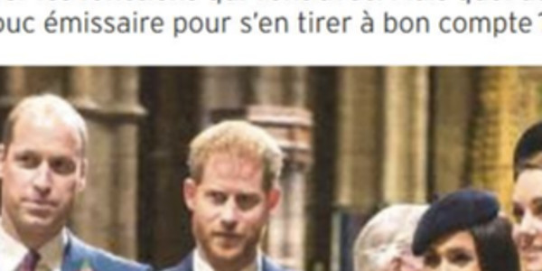Prince William, Kate Middleton, remords au palais, message subliminal à Meghan Markle (photo)