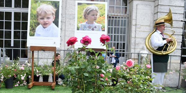 Des roses portent les noms des jumeaux de Charlène de Monaco