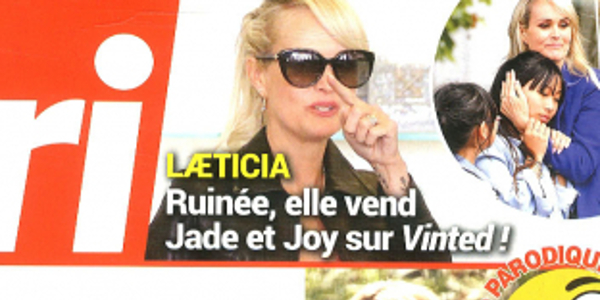 Laeticia Hallyday, le choc, ruinée, elle vend Jade et Joy sur Vinted