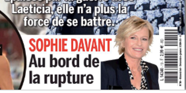Sophie Davant, au bord de la rupture, triste révélation