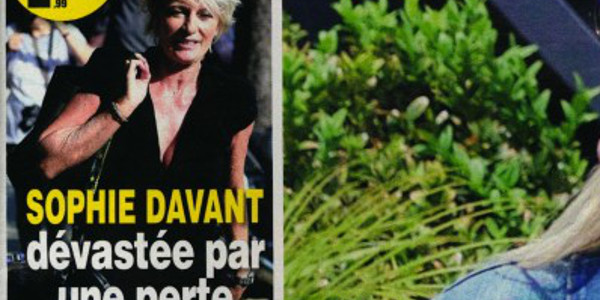 Sophie Davant dévastée par une perte
