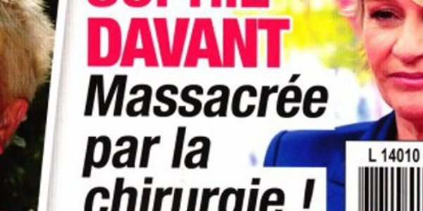 Sophie Davant, méconnaissable, ravagée par la chirurgie, surprenante réplique (photo)