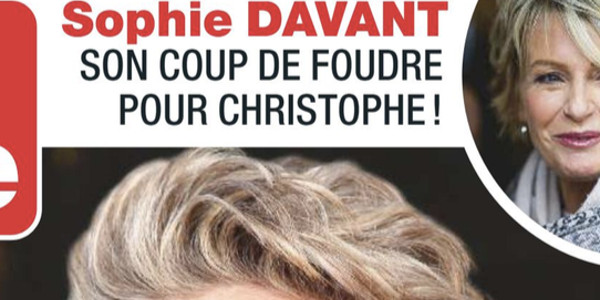 Sophie Davant, son coup de foudre pour Christophe