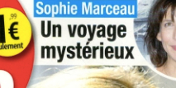 Sophie Marceau intrigue, mystérieux voyage, un projet étonnant