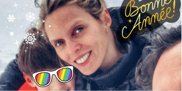Sylvie Tellier s'affiche sans maquillage à Avoriaz (photo)