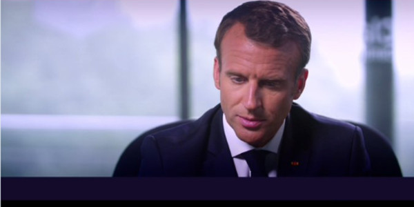 Emmanuel Macron optimiste sur les chances de la France au Mondial