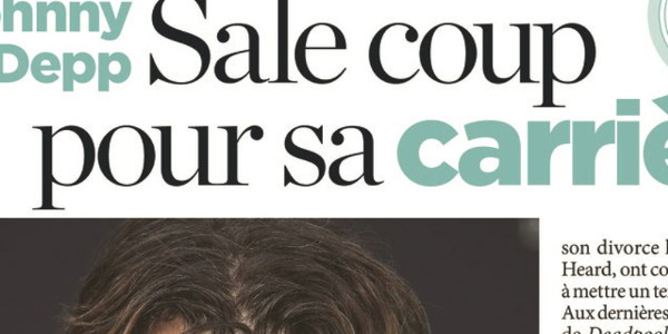 Vanessa Paradis se fait du mouron pour Johnny Depp, sa carrière a pris à sale coup