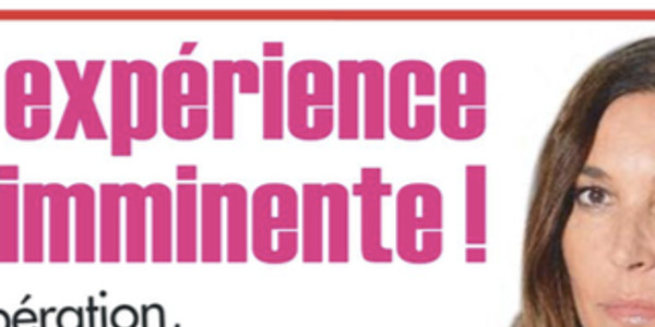Zazie, choc, une expérience de mort imminente
