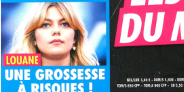 Louane, drame, une grossesse à risques