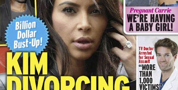 Kim Kardashian divorce de Kanye West (photo)