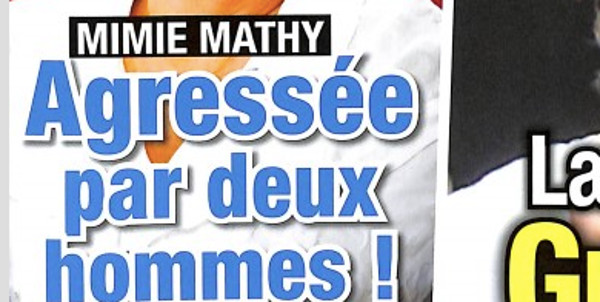 Mimie Mathy « agressée par deux hommes » (photo)