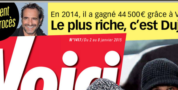 Jean Dujardin, le plus riche grâce à Voici