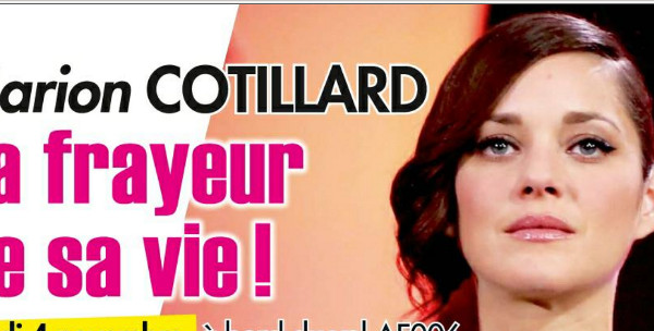Marion Cotillard, la frayeur de sa vie