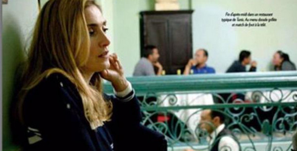 Julie Gayet, ses rendez-vous professionnels à l'Elysée