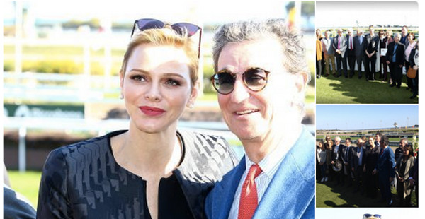 Charlène de Monaco honore de sa présence Charity Mile, à Cagnes-sur-mer (photo)