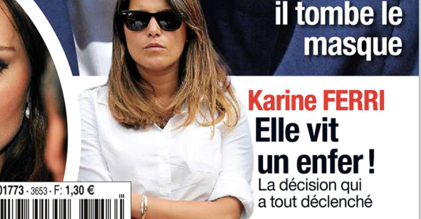 Karine Ferri vit un cauchemar ?selon France Dimanche
