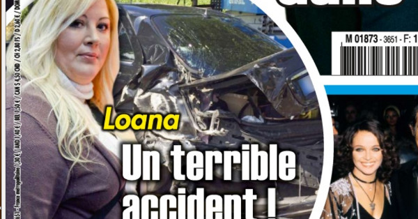 Loana victime d'un terrible accident de voiture