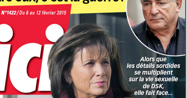Séparée de DSK, Anne Sinclair compte sur ses deux enfants