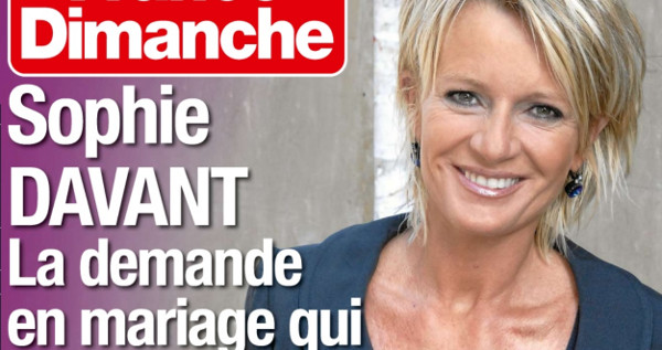 Sophie Davant bouleversée par une demande en mariage