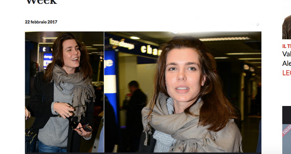 Charlotte Casiraghi au défilé Stella McCartney (photo)
