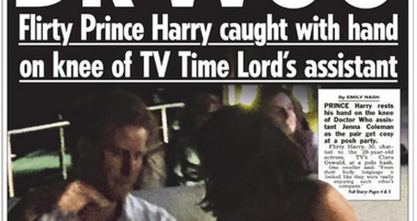 Le prince Harry emballe une actrice (photo)