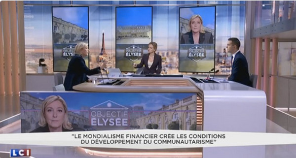Audrey Crespo-Mara irrite Marine Le Pen en la traitant de riche héritière