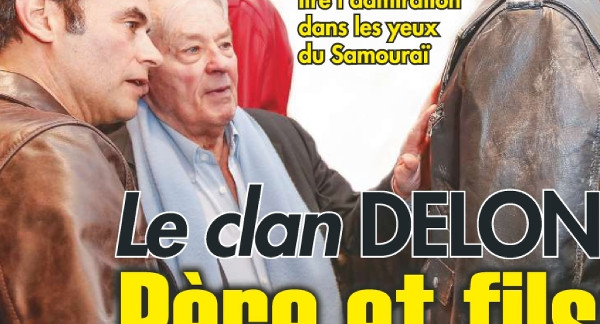 Alain Delon fier de son fils Anthony, qui vient de lancer sa marque de vêtement (photo)