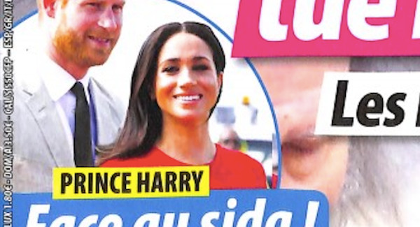 Meghan Marke et Prince Harry « face au Sida »