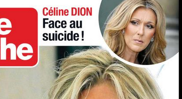 Céline Dion « face au suicide » selon France Dimanche
