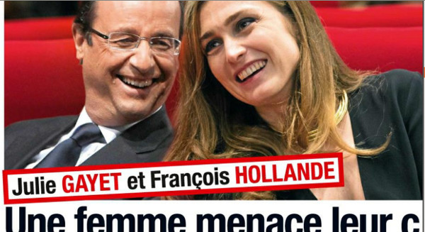 Julie Gayet et François Hollande, une femme menace leur couple