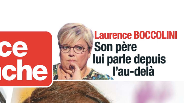 Laurence Boccolini- son père lui parle depuis l'au-delà