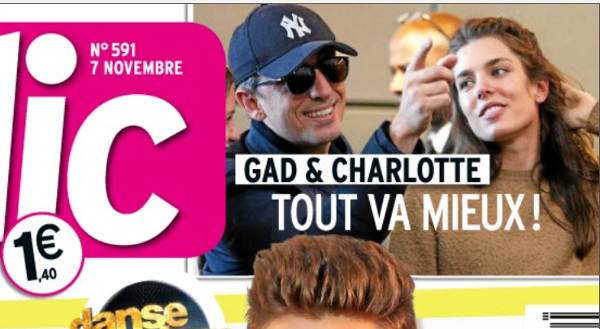 Gad Elmaleh et Charlotte Casiraghi, finies les prises de têtes selon Public
