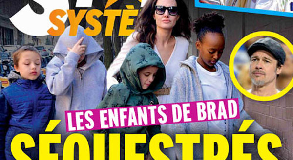 Les enfants de Brad Pitt « séquestrés » par Angelina Jolie (photos)