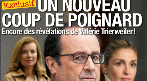 François Hollande « nouveau coup de poignard' de Valérie Trierweiler »