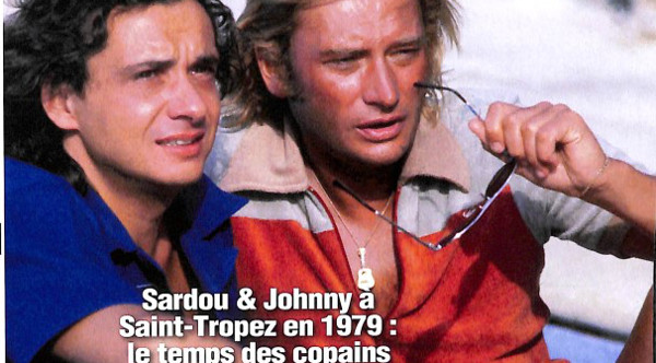 Johnny Hallyday et Michel Sardou, une photo inédite de leurs vacances dévoilée