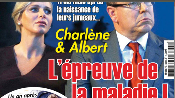 Charlène de Monaco dans l'épreuve de la maladie selon Ici Paris