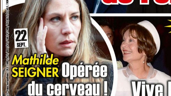 Opérée, Mathilde Seigner s'affiche au top et avec Ayem Nour (photo)