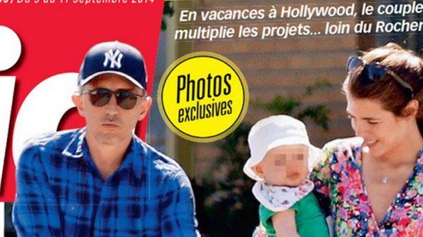 Charlotte Casiraghi et Gad Elmaleh voient rouges après l'exposition de Raphaël