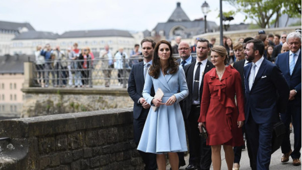 Kate Midd­le­ton, ses tendres confidences sur ses enfants George et Char­lotte