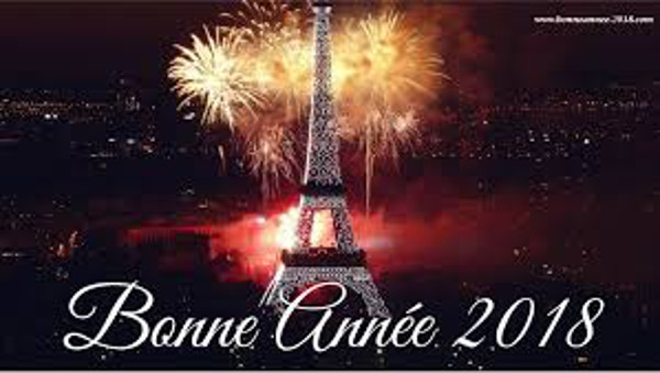 Bonne année et heureuse année 2018 !