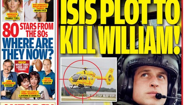 Le prince William dans le collimateur des terroristes de E.I ?