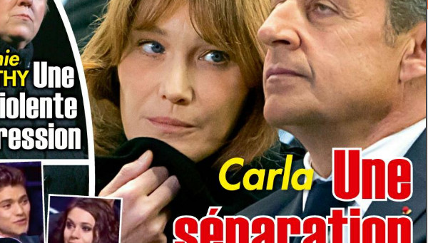 Carla Bruni et Nicolas Sarkozy, leur séparation démentie