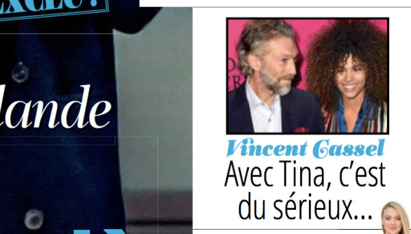 Vincent Cassel, avec Tina Kunakey, c'est du sérieux (photo)